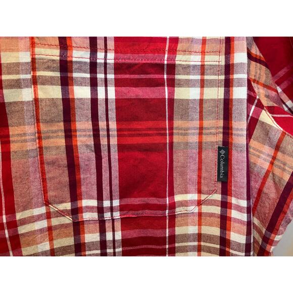 Columbia Short Sleeve Plaid Button Down - Size XXL - Picture 4 of 8